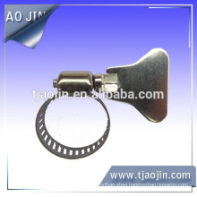 8mm Small American stainless steel handle hose clamp,hose clamp